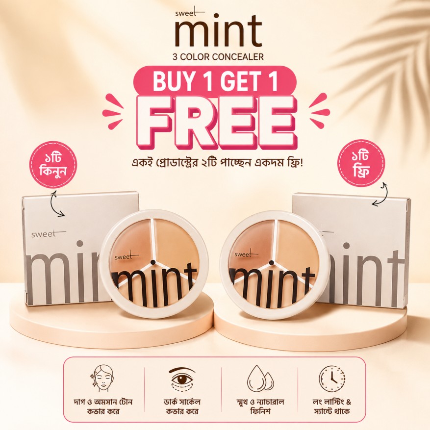 Sweet Mint 3 Color Concealer