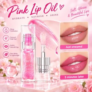 Beauty Glazed Pink Lip Oil