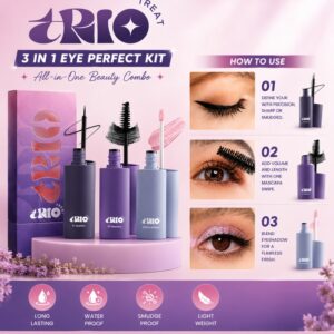 MARS TRIO Treat 3-IN-1 Eye Makeup Kit