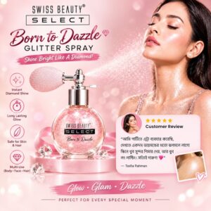 Swiss Beauty Born to Dazzle Glitter Spray